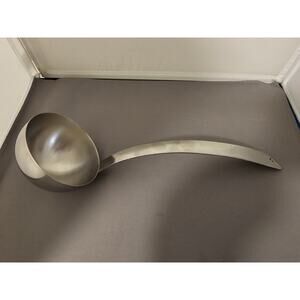 Vintage West Bend Stainless Steel 11" Soup Ladle - 3-1/4" Diameter Ladle